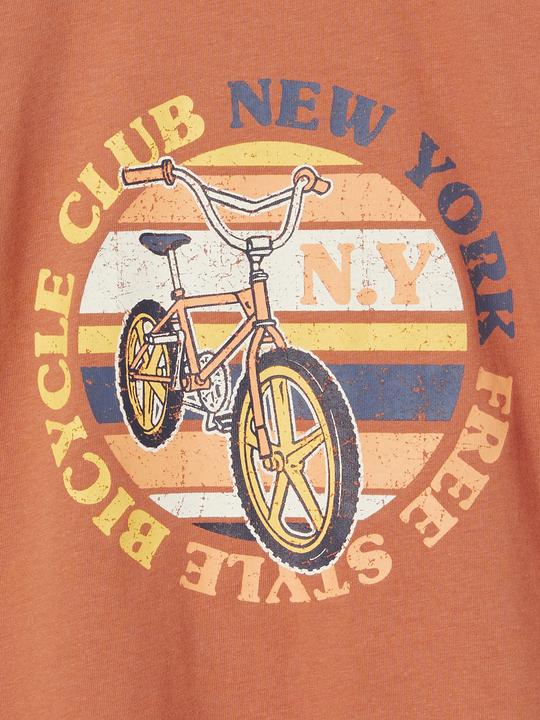 Produktbild Vertbaudet Jungen Shirt mit BMX-Print und Recycling-Baumwolle (92)