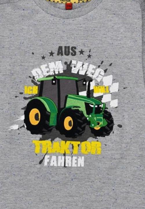 Actual product image Bondi T-shirt long sleeve tractor (116)