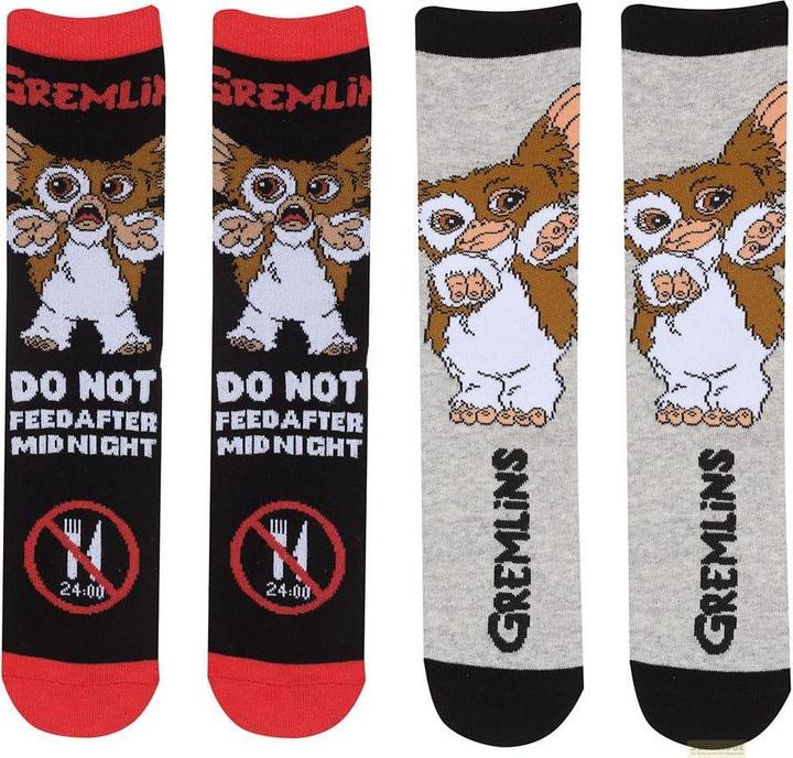 Heroes Inc Gremlins Socken 2er-Pack Gizmo L-XL (2er Pack, L/XL)
