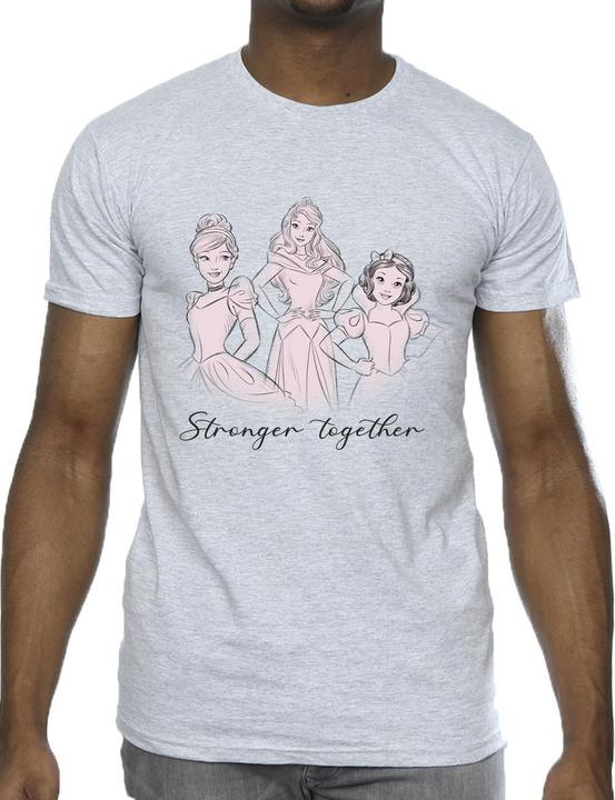 Image du produit Disney - T-shirt PRINCESSES STRONGER TOGETHER - Homme (S)