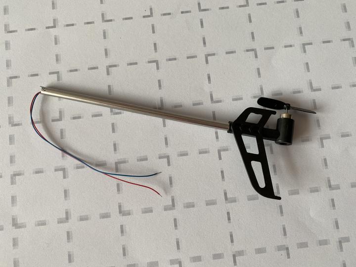 Actual product image DF-Models Rear boom with motor to 9500