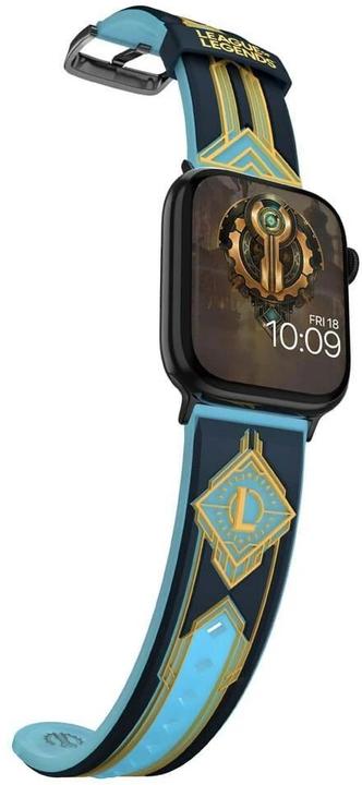 Produktbild Moby Fox League of Legends bracelet pour smartwatch Sculpted 3D Hextech Magic (22 mm, Silikon, Edelstahl)