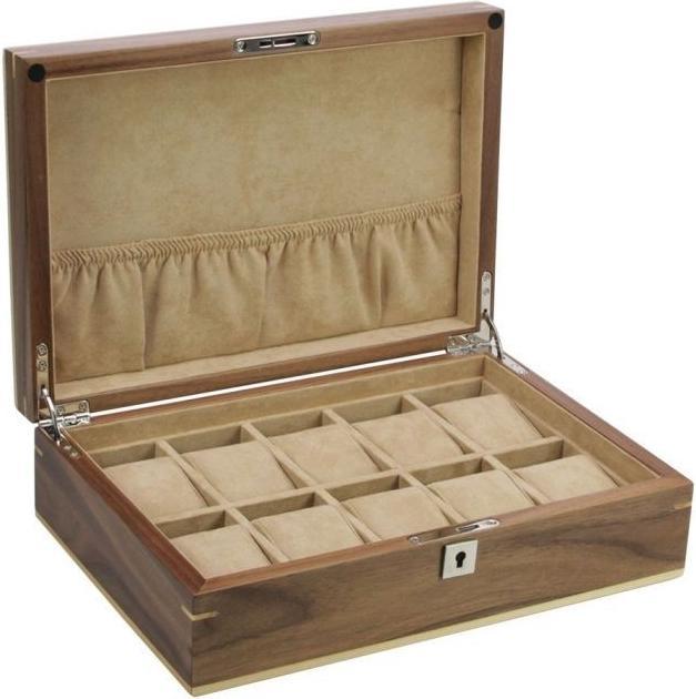 Safe Uhrenbox Alborg für 10 Uhren