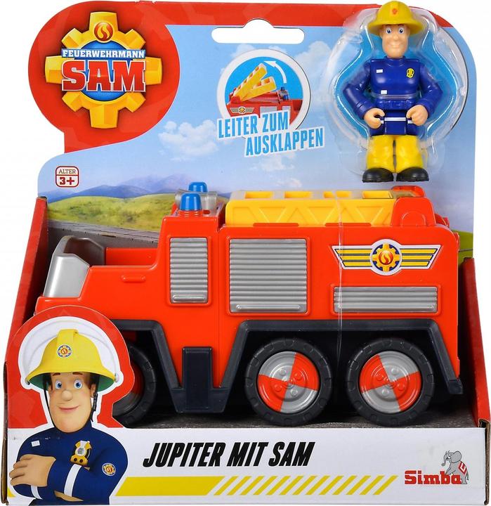 Produktbild Simba Brandweerman Sam Jupiter Brandweerauto met Sam Figuur