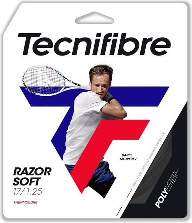 Produktbild Tecnifibre RAZOR SOFT 1,30 mm Saiten für Tennisschläger
