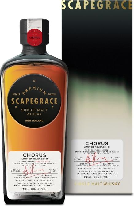 Scapegrace Single Malt Chorus (Single Malt, 1 x 70 cl)
