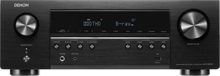 Actual product image Denon AVR S670H (5.1 channels, FM, AM)