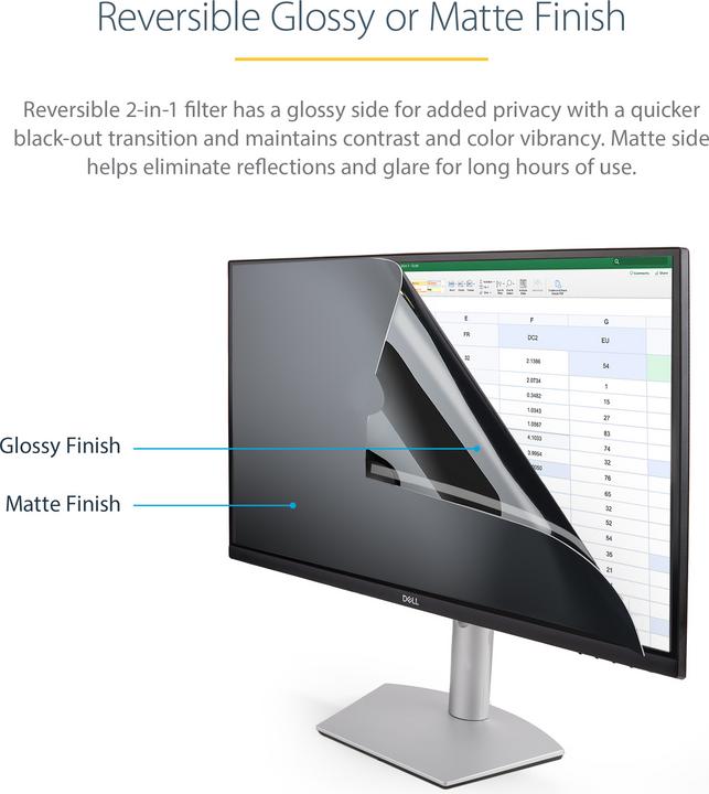 Produktbild StarTech 23.6" Privacy Filter (23.60", 16 : 9)