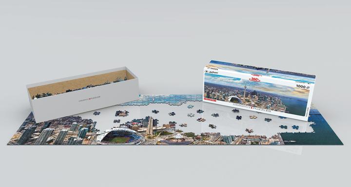 Image du produit Eurographics Vue à 360° de Toronto (1000 pièces)