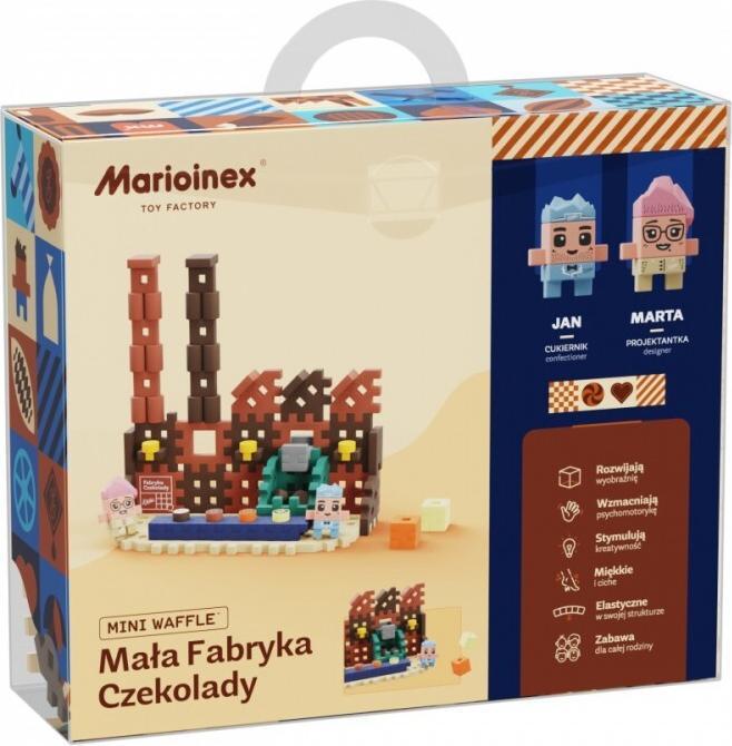 Actual product image Marioinex Mini Waffle Wedel 100el Mała Fabryka Czekolady