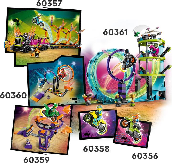Produktbild LEGO Ultimative Stuntfahrer-Challenge (60361, LEGO City)