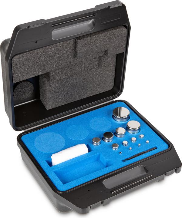 Produktbild Kern 312-064 E2 Gewichtsatz Kompaktform, 1 g - 1 kg Edelstahl, im Kunststoffkoffer (312-064)