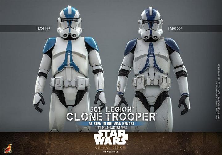 Actual product image Hot Toys Star Wars: Obi-Wan Kenobi 1/6 501st Legion Clone Trooper