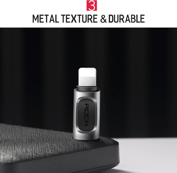 Actual product image Rock USB-C to Lightning Adapter (USB Type C, Lightning)