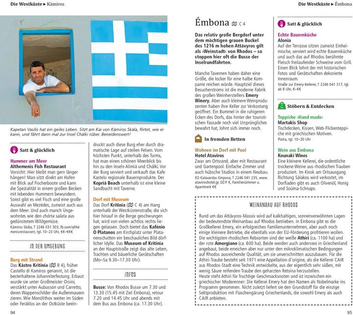 Immagine prodotto direkt Reiseführer Rhodos (Tedesco, Hans E. Latzke, 2022)