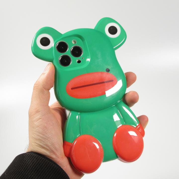 Image du produit PhoneLook Coque Grenouille drôle 3D avec tache de naissance (Apple iPhone 13 Pro Max)