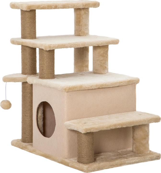 Actual product image PawHut Dog steps with hut (Dog, Cat, Foldable)