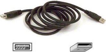 Actual product image Belkin ProSeries USB extension cable (3 m, USB 2.0)