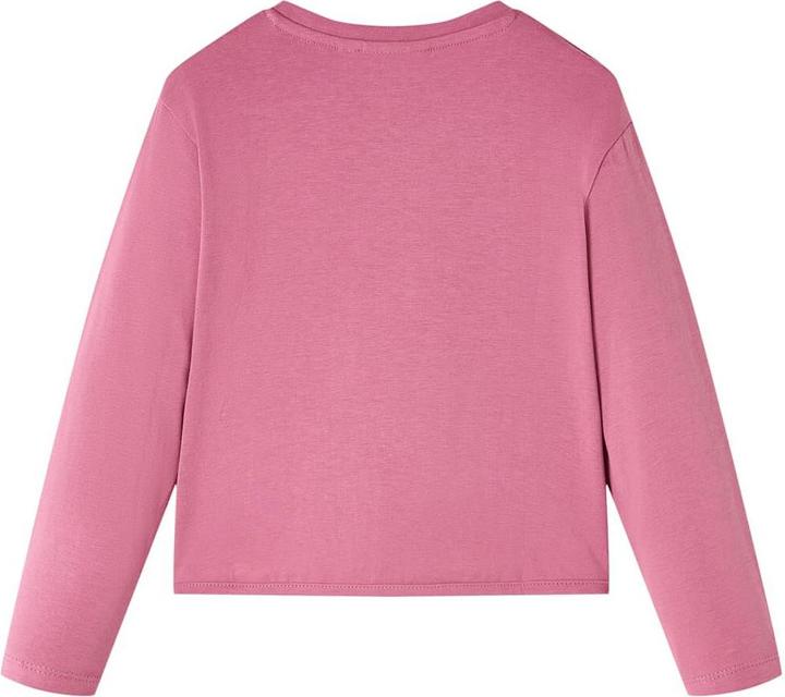 Immagine prodotto VidaXL Camicia da bambino a maniche lunghe rosa lampone 128,Materiale: 95 (128)