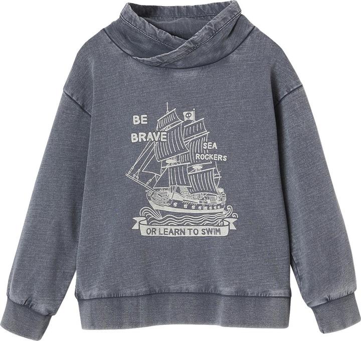 Produktbild Vertbaudet Jungen Sweatjacke mit Schalkragen (86)