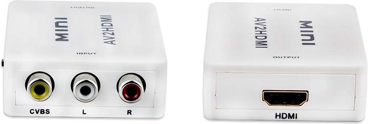 Actual product image E+P HDK 3 AV to HDMI converter 3x RCA input + 1x HDMI output