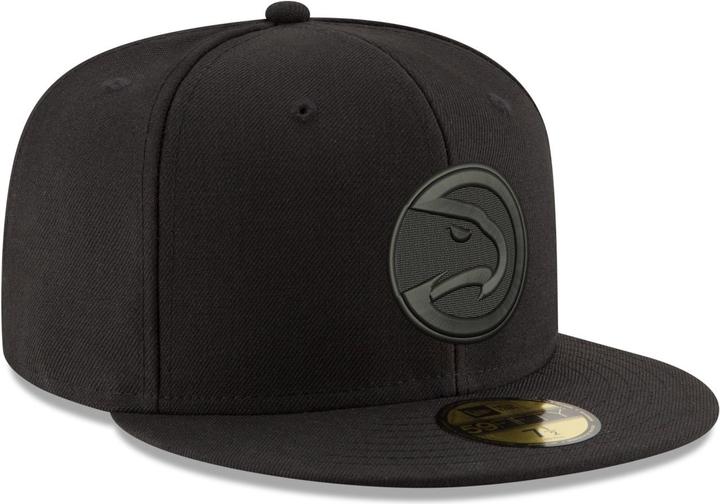 New Era 59Fifty Cap - NBA BLACK Atlanta Hawks - 7 1/8 (7 1/8)