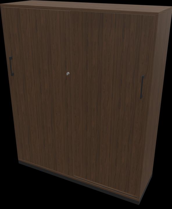 Black, Walnut decor dark with structure