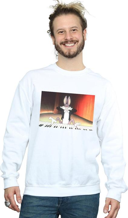 Image du produit Looney Tunes - Sweat BUGS BUNNY PLAYING PIANO - Homme (L)