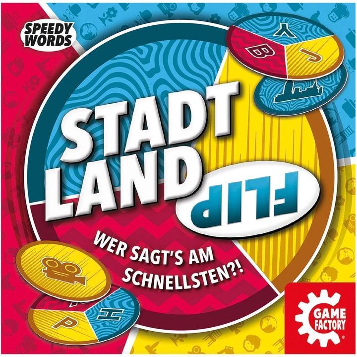 Produktbild Game Factory Stadt Land Flip (Deutsch)