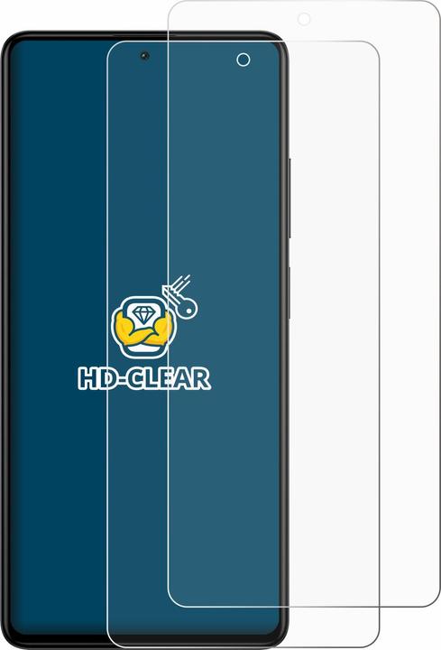 Productafbeelding BROTECT Schermbeschermer Clear (2 Stuk, Xiaomi Redmi Note 12 Pro+)