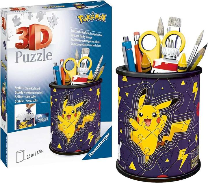 Produktbild Ravensburger 3D - Federmäppchen Pokemon (54 Teile)