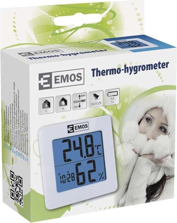 Actual product image Emos Digital Thermometer with hygrometer E0114