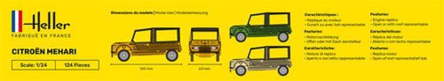 Image du produit Heller STARTER KIT Citroën Mehari (version 1)