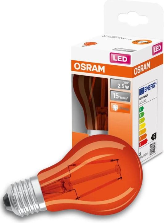Actual product image Osram ST Clas A (E27, 2.50 W, 160 lm, 1 x, G)