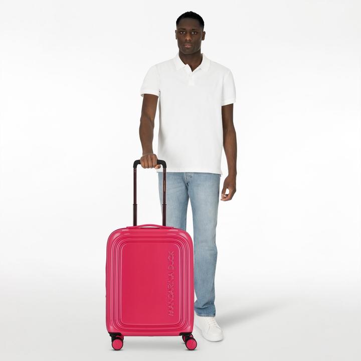 Immagine prodotto Mandarina Duck Logoduck + Metal 4 Rollen Trolley 55 cm mit Dehnfalte (40 l, Bagaglio a mano (fino a 50 litri))