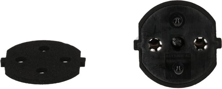Actual product image Max Hauri Fix adapter contour plug 2-pole (Type 11, CEE 7/17)