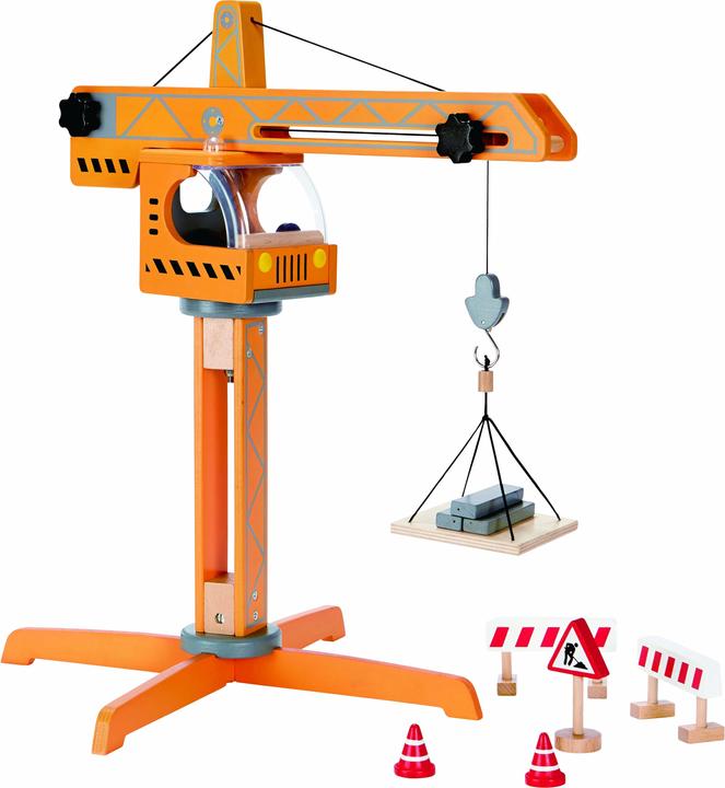 Image du produit Hape Grande grue de construction (10 pièces)