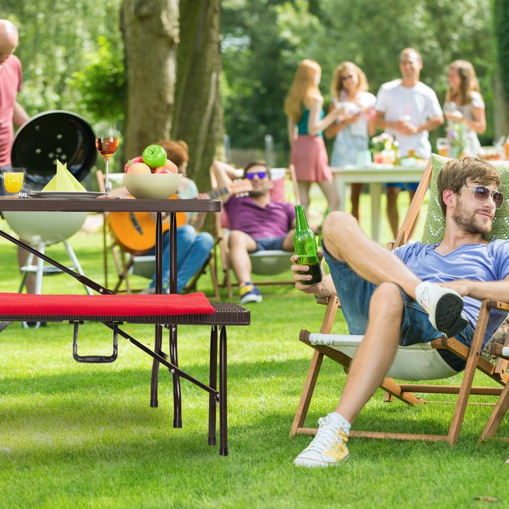 Image du produit Relaxdays Table de jardin (180 cm)