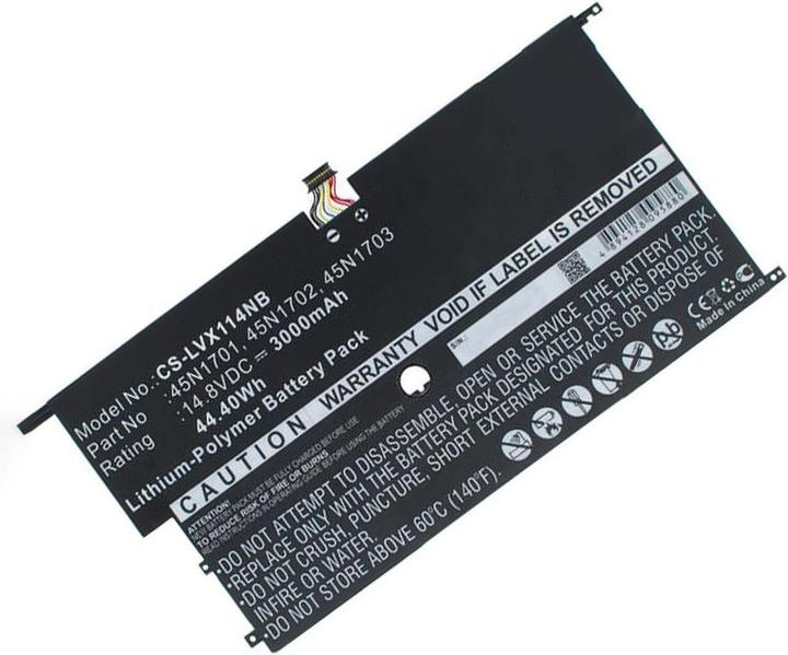 AGI 116657 - Battery - Lenovo - Lenovo ThinkPad X1 Carbon (20A7/20A8) (1 Cells, 3000 mAh)