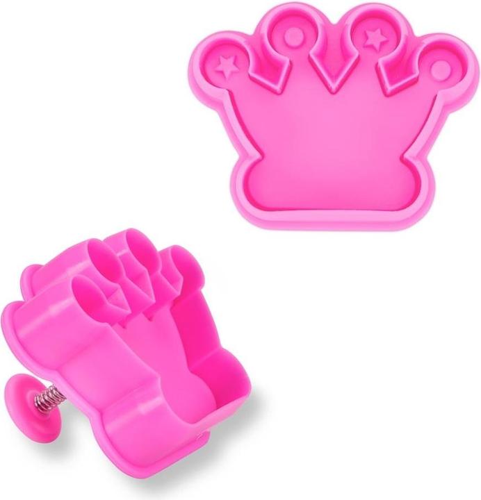 Actual product image Städter Crown Cookie Cutter with Ejector