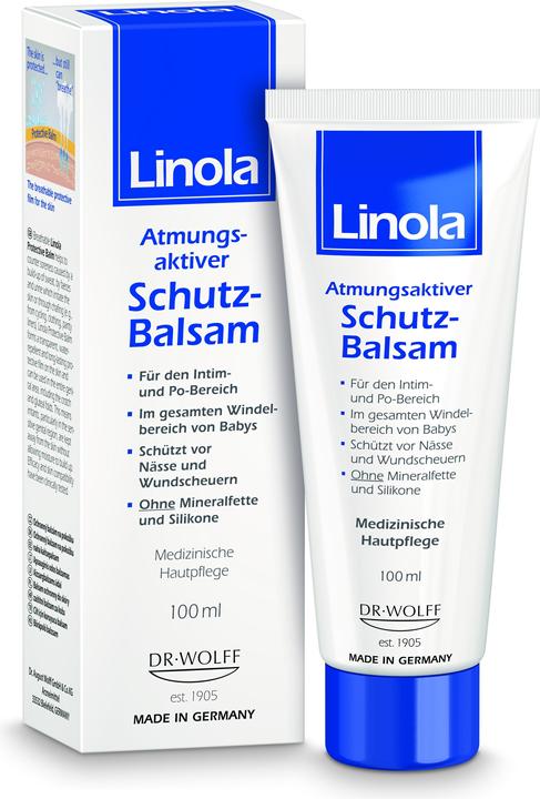 Actual product image Linola Protective Balm (100 ml, Intimate cream)
