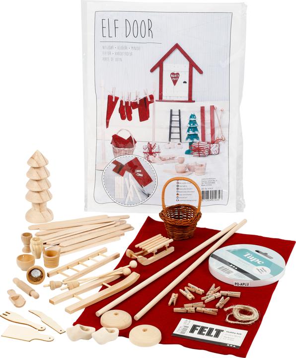 Produktbild Creativ Company Holz Wichtel/Feentür
