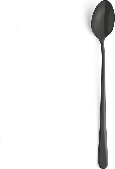 Immagine prodotto Amefa Set di cucchiai per long drink / latte macchiato 6 pezzi PVD nero 1410 Austin (6 Pezzo/i, Forcone)