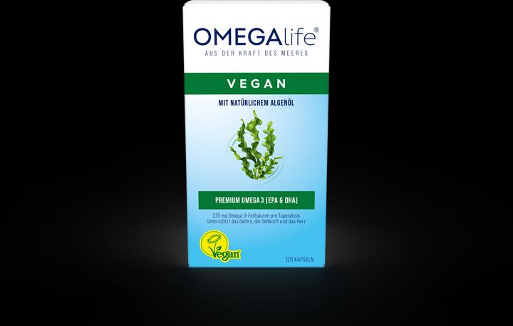 Actual product image Omega-Life Algae oil (120 Piece, Capsules, 120 g)