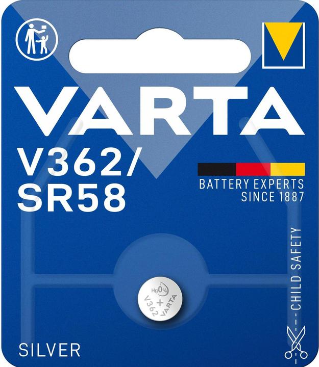 Produktbild Varta Watch V362 (1 Stk., SR58, 21 mAh)