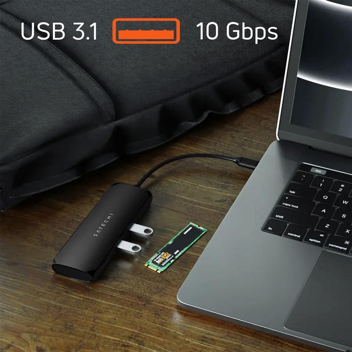 Actual product image Satechi Hybrid Multiport (USB-C, 1 Ports)