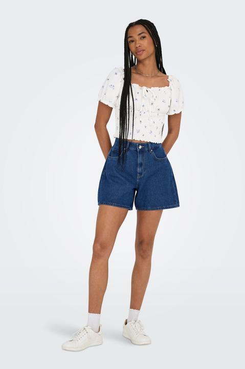 Produktbild Only ONLVENUS Hohe Taille Hohe Taille Jeans-Shorts Jeans-Shorts (M)