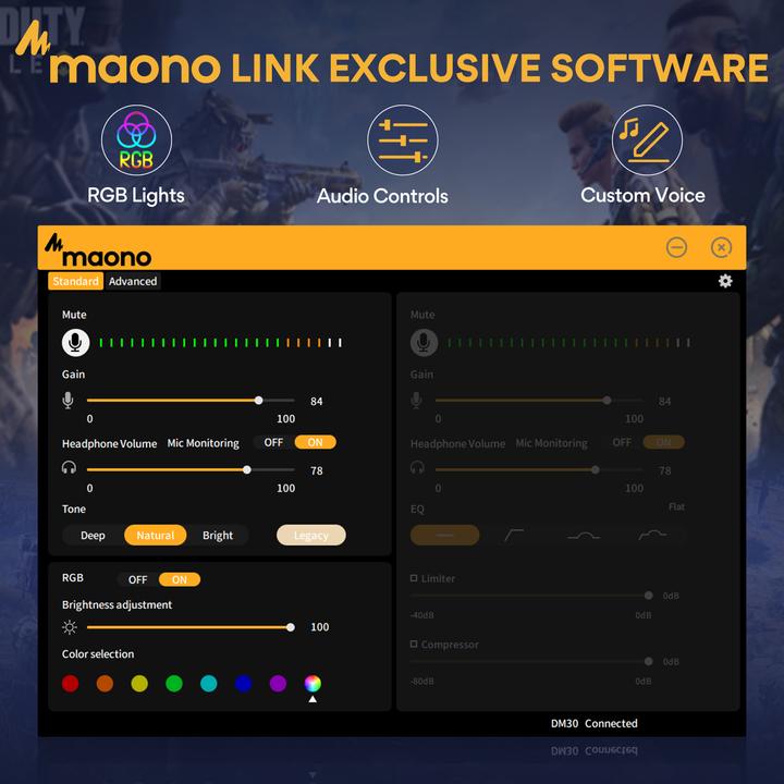Immagine prodotto Maono DM30RGB USB Mikrofon