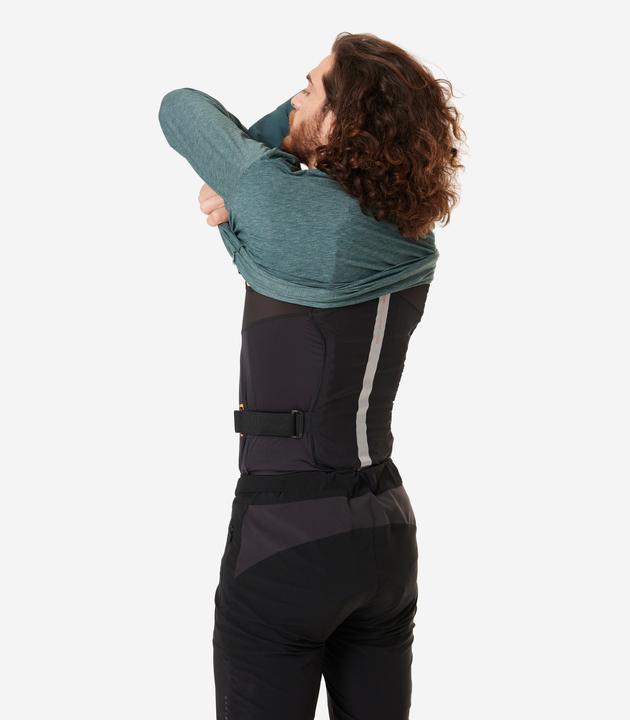 Actual product image Dreamscape Back protector ladies mountain bike ski snowboard - DBCK 900 blue (L, Back protector)