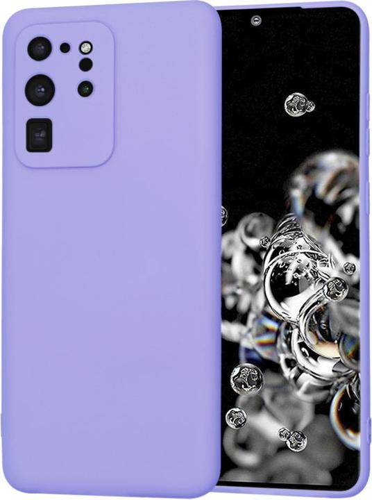 Techsuit - SoftFlex - Samsung Galaxy S20 Ultra 4G / S20 Ultra 5G - Light Purple (Samsung Galaxy S20 Ultra 5G, Samsung Galaxy S20 Ultra)